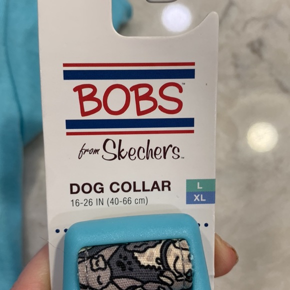 NWT Bobs Skechers Woof Party Set Dog Tee, Collar, Bandana *BENEFITS RESCUE* - Picture 9 of 10